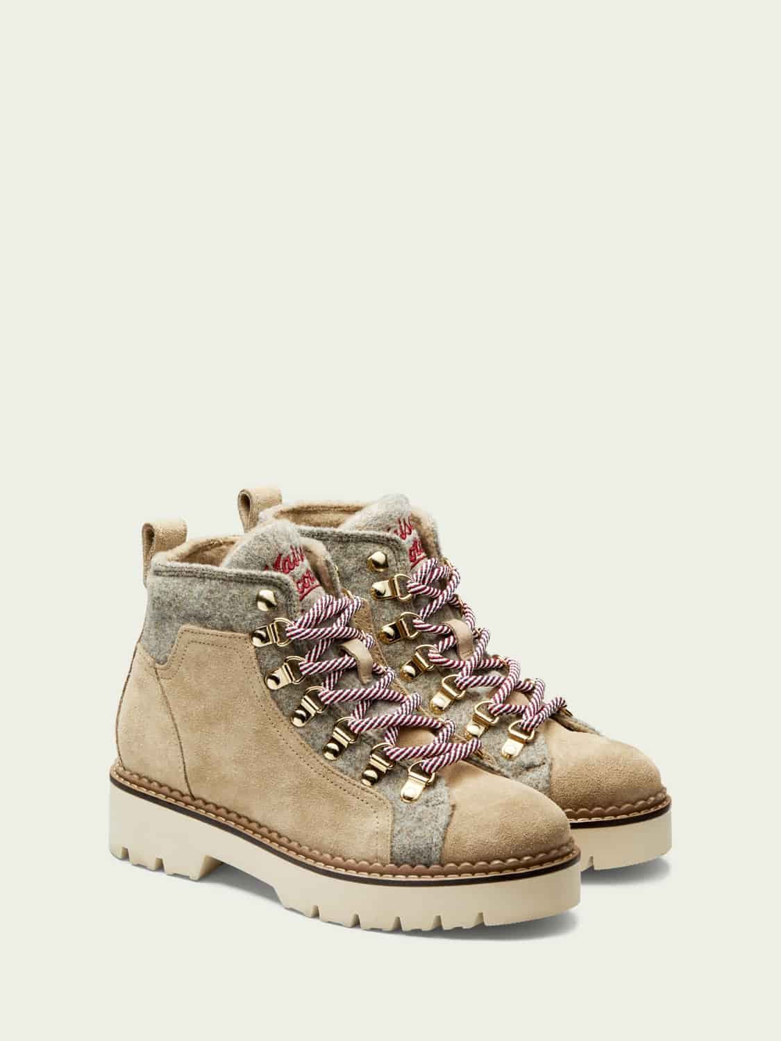 Olivine – Suede Hiking Boots
